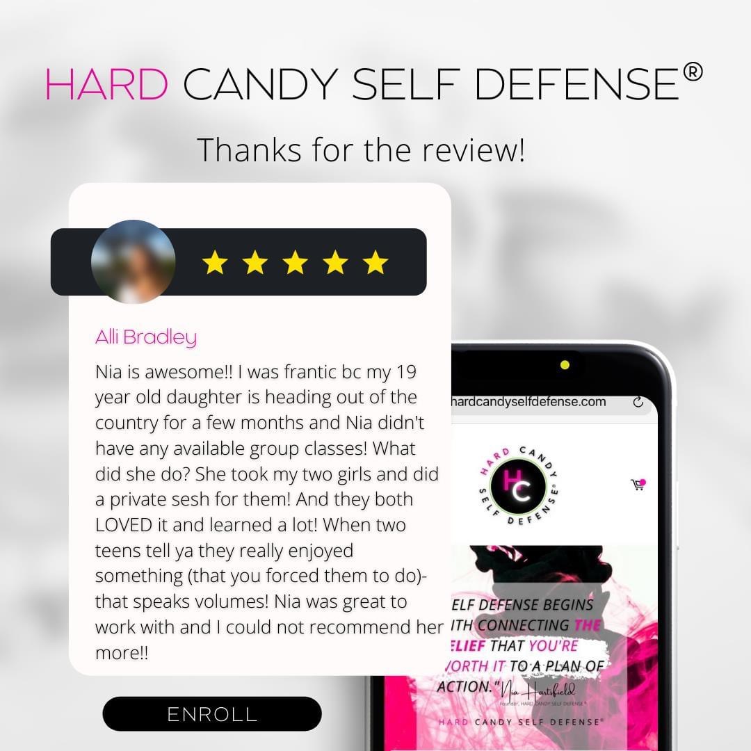 5-star review from Alli Bradley
